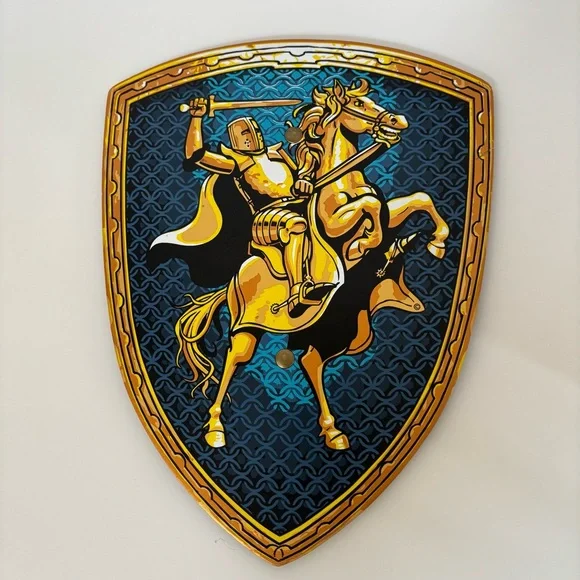 Disneyland Paris Knight Costume Shield Crown Prince Set Royal Dream Dress Up - Picture 5 of 7
